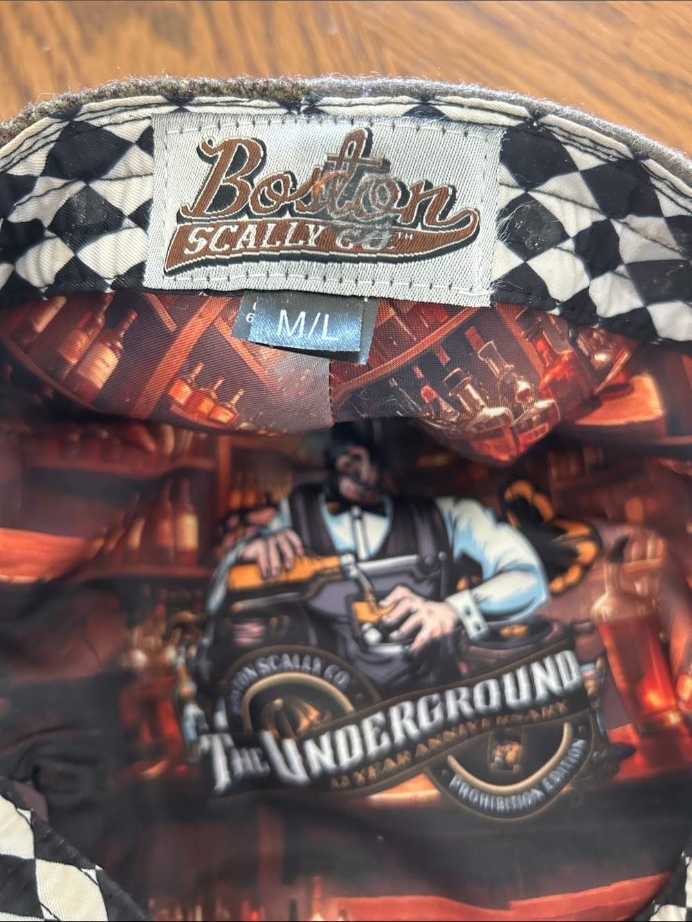 The Underground Boston Scally 12th Anniversary Cap & Collector Bag - Picture 16 of 16